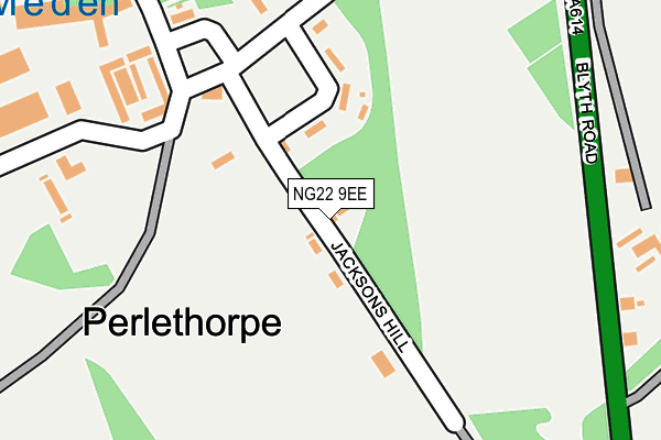 NG22 9EE map - OS OpenMap – Local (Ordnance Survey) NG22 9EE map - OS OpenMap – Local (Ordnance Survey)