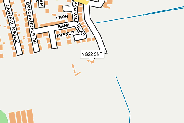 NG22 9NT map - OS OpenMap – Local (Ordnance Survey) NG22 9NT map - OS OpenMap – Local (Ordnance Survey)
