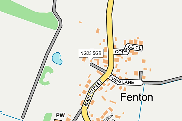 NG23 5GB map - OS OpenMap – Local (Ordnance Survey) NG23 5GB map - OS OpenMap – Local (Ordnance Survey)