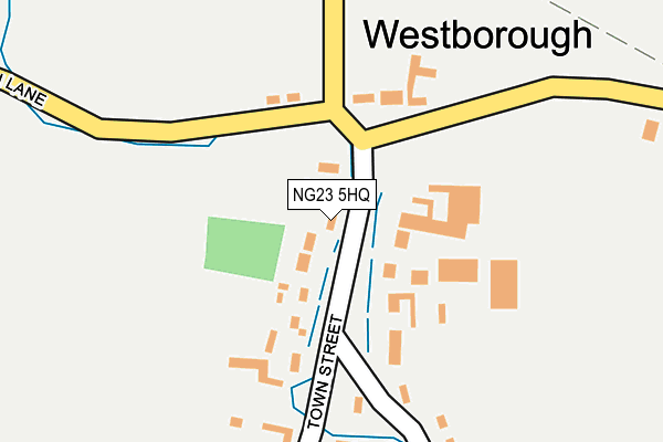 NG23 5HQ map - OS OpenMap – Local (Ordnance Survey) NG23 5HQ map - OS OpenMap – Local (Ordnance Survey)