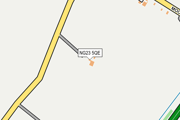 NG23 5QE map - OS OpenMap – Local (Ordnance Survey)