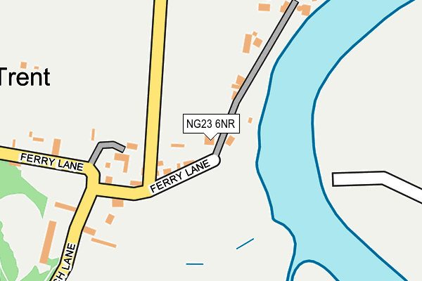 NG23 6NR map - OS OpenMap – Local (Ordnance Survey) NG23 6NR map - OS OpenMap – Local (Ordnance Survey)