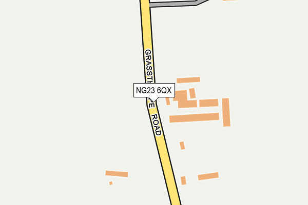 NG23 6QX map - OS OpenMap – Local (Ordnance Survey) NG23 6QX map - OS OpenMap – Local (Ordnance Survey)