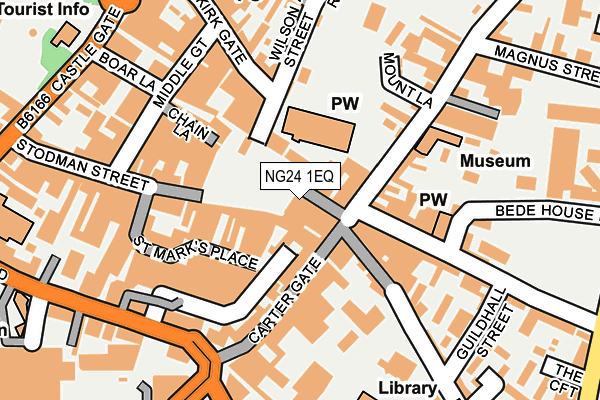NG24 1EQ map - OS OpenMap – Local (Ordnance Survey) NG24 1EQ map - OS OpenMap – Local (Ordnance Survey)