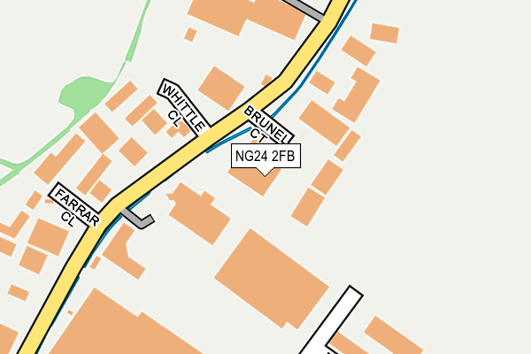 NG24 2FB map - OS OpenMap – Local (Ordnance Survey) NG24 2FB map - OS OpenMap – Local (Ordnance Survey)