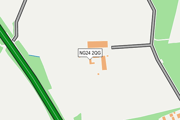 NG24 2QG map - OS OpenMap – Local (Ordnance Survey) NG24 2QG map - OS OpenMap – Local (Ordnance Survey)