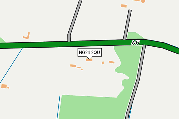 NG24 2QU map - OS OpenMap – Local (Ordnance Survey) NG24 2QU map - OS OpenMap – Local (Ordnance Survey)