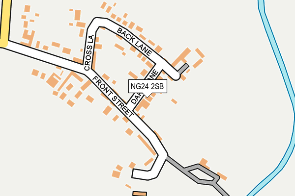 NG24 2SB map - OS OpenMap – Local (Ordnance Survey) NG24 2SB map - OS OpenMap – Local (Ordnance Survey)
