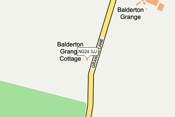 NG24 3JJ map - OS OpenMap – Local (Ordnance Survey) NG24 3JJ map - OS OpenMap – Local (Ordnance Survey)