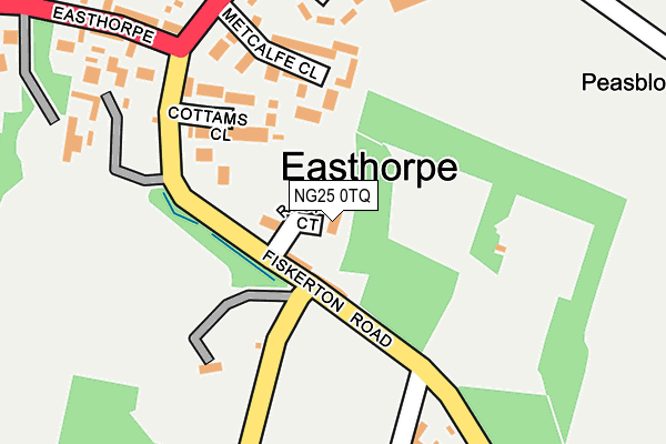 NG25 0TQ map - OS OpenMap – Local (Ordnance Survey) NG25 0TQ map - OS OpenMap – Local (Ordnance Survey)
