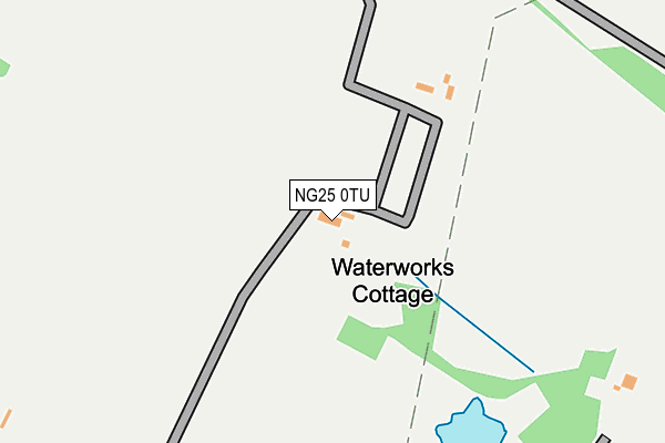 NG25 0TU map - OS OpenMap – Local (Ordnance Survey) NG25 0TU map - OS OpenMap – Local (Ordnance Survey)