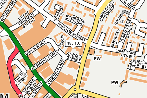 NG3 1DJ map - OS OpenMap – Local (Ordnance Survey) NG3 1DJ map - OS OpenMap – Local (Ordnance Survey)
