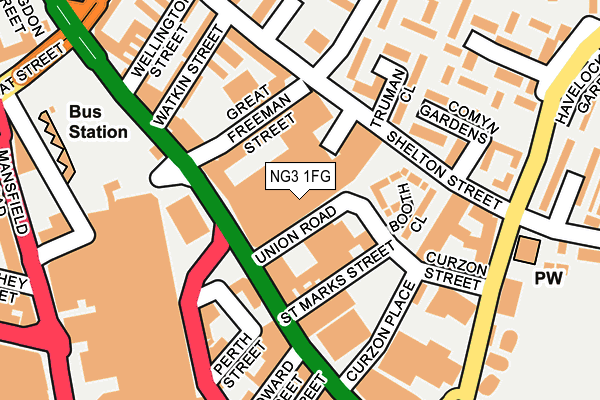 NG3 1FG map - OS OpenMap – Local (Ordnance Survey) NG3 1FG map - OS OpenMap – Local (Ordnance Survey)