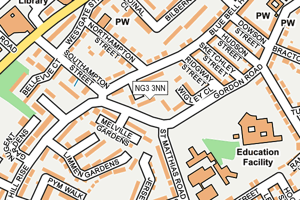 NG3 3NN map - OS OpenMap – Local (Ordnance Survey) NG3 3NN map - OS OpenMap – Local (Ordnance Survey)