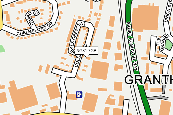 NG31 7GB map - OS OpenMap – Local (Ordnance Survey) NG31 7GB map - OS OpenMap – Local (Ordnance Survey)