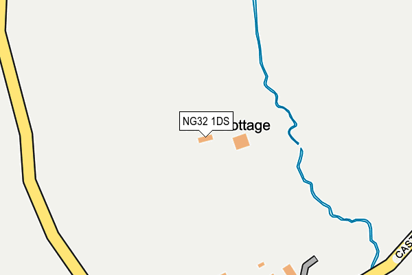 NG32 1DS map - OS OpenMap – Local (Ordnance Survey) NG32 1DS map - OS OpenMap – Local (Ordnance Survey)