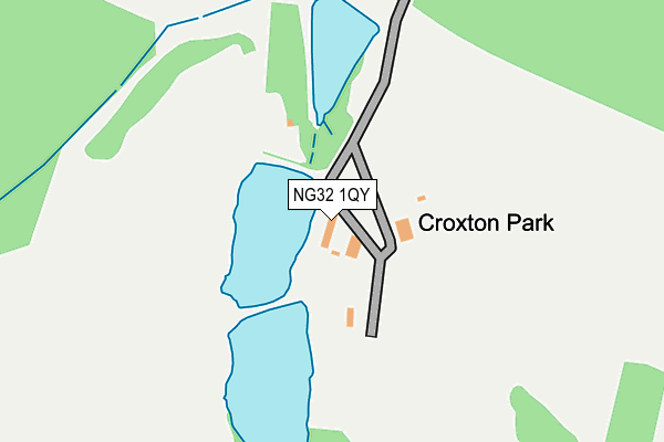 NG32 1QY map - OS OpenMap – Local (Ordnance Survey) NG32 1QY map - OS OpenMap – Local (Ordnance Survey)