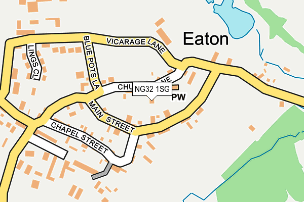 NG32 1SG map - OS OpenMap – Local (Ordnance Survey) NG32 1SG map - OS OpenMap – Local (Ordnance Survey)