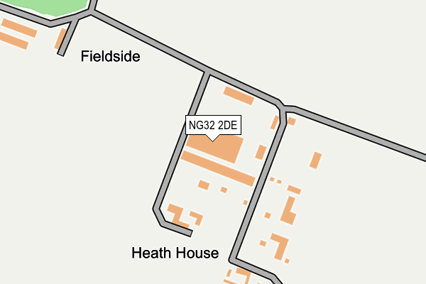 NG32 2DE map - OS OpenMap – Local (Ordnance Survey) NG32 2DE map - OS OpenMap – Local (Ordnance Survey)