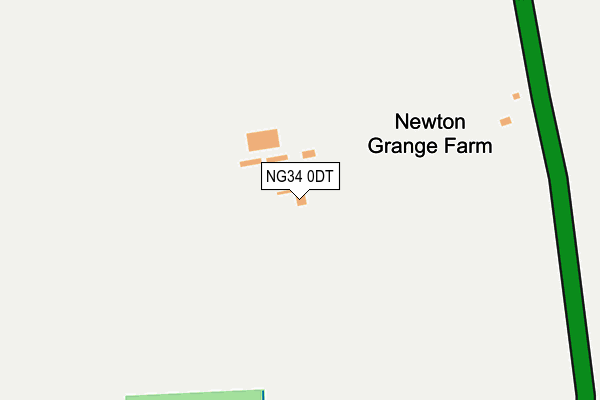NG34 0DT map - OS OpenMap – Local (Ordnance Survey) NG34 0DT map - OS OpenMap – Local (Ordnance Survey)