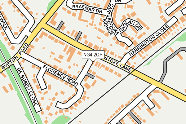 NG4 2QP map - OS OpenMap – Local (Ordnance Survey) NG4 2QP map - OS OpenMap – Local (Ordnance Survey)