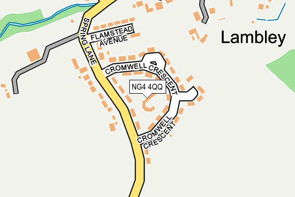 NG4 4QQ map - OS OpenMap – Local (Ordnance Survey) NG4 4QQ map - OS OpenMap – Local (Ordnance Survey)