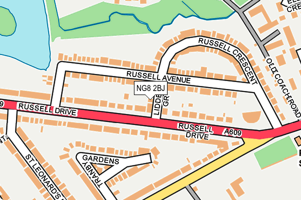 NG8 2BJ map - OS OpenMap – Local (Ordnance Survey) NG8 2BJ map - OS OpenMap – Local (Ordnance Survey)