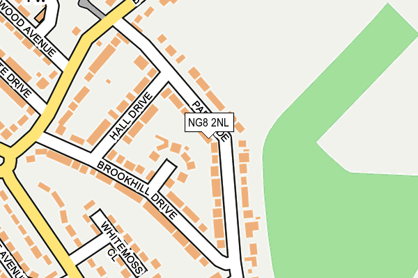 NG8 2NL map - OS OpenMap – Local (Ordnance Survey) NG8 2NL map - OS OpenMap – Local (Ordnance Survey)