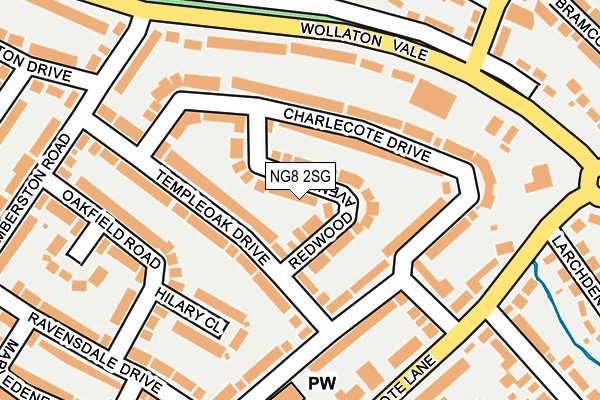 NG8 2SG map - OS OpenMap – Local (Ordnance Survey) NG8 2SG map - OS OpenMap – Local (Ordnance Survey)
