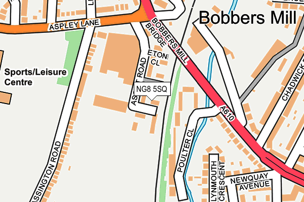 NG8 5SQ map - OS OpenMap – Local (Ordnance Survey) NG8 5SQ map - OS OpenMap – Local (Ordnance Survey)