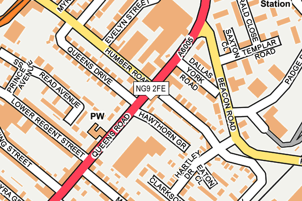 NG9 2FE maps, stats, and open data