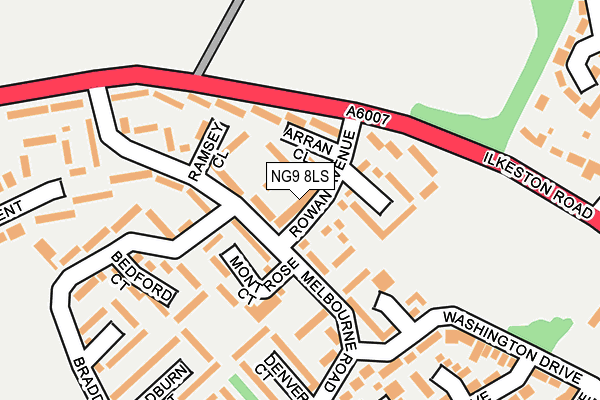 NG9 8LS maps, stats, and open data