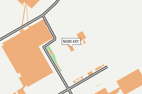 NG90 4XY map - OS OpenMap – Local (Ordnance Survey) NG90 4XY map - OS OpenMap – Local (Ordnance Survey)