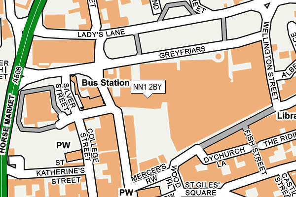 NN1 2BY map - OS OpenMap – Local (Ordnance Survey) NN1 2BY map - OS OpenMap – Local (Ordnance Survey)