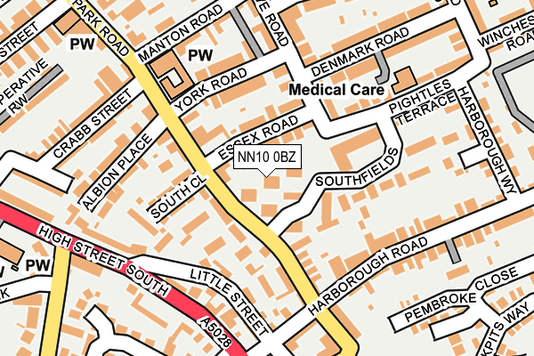 NN10 0BZ map - OS OpenMap – Local (Ordnance Survey) NN10 0BZ map - OS OpenMap – Local (Ordnance Survey)