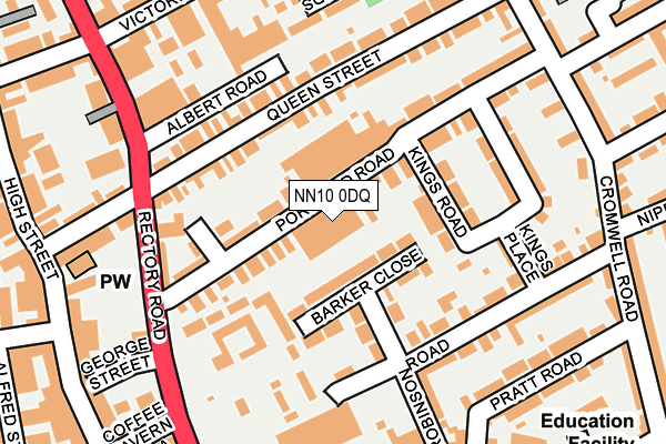 NN10 0DQ map - OS OpenMap – Local (Ordnance Survey) NN10 0DQ map - OS OpenMap – Local (Ordnance Survey)