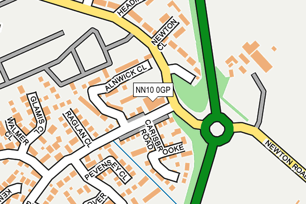 NN10 0GP map - OS OpenMap – Local (Ordnance Survey) NN10 0GP map - OS OpenMap – Local (Ordnance Survey)