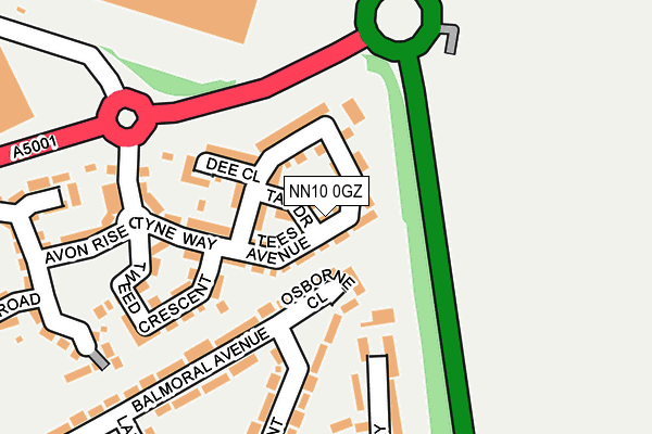 NN10 0GZ map - OS OpenMap – Local (Ordnance Survey) NN10 0GZ map - OS OpenMap – Local (Ordnance Survey)