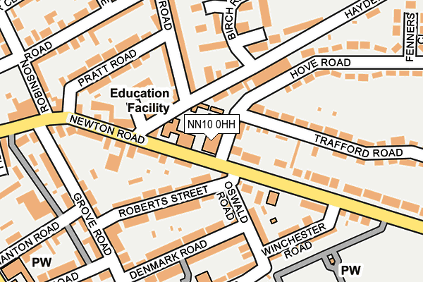 NN10 0HH map - OS OpenMap – Local (Ordnance Survey) NN10 0HH map - OS OpenMap – Local (Ordnance Survey)