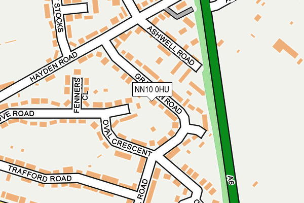 NN10 0HU map - OS OpenMap – Local (Ordnance Survey) NN10 0HU map - OS OpenMap – Local (Ordnance Survey)