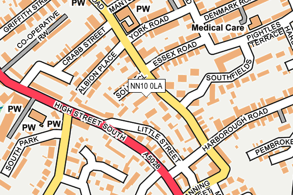 NN10 0LA map - OS OpenMap – Local (Ordnance Survey) NN10 0LA map - OS OpenMap – Local (Ordnance Survey)
