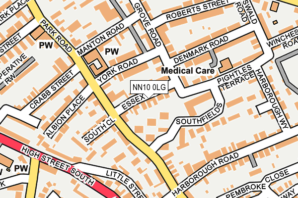 NN10 0LG map - OS OpenMap – Local (Ordnance Survey) NN10 0LG map - OS OpenMap – Local (Ordnance Survey)
