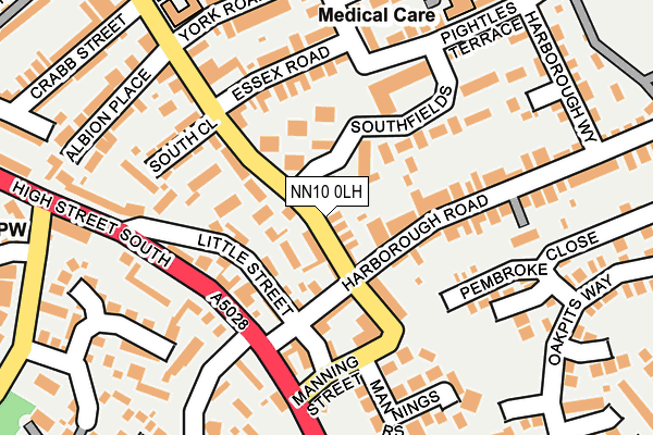 NN10 0LH map - OS OpenMap – Local (Ordnance Survey) NN10 0LH map - OS OpenMap – Local (Ordnance Survey)
