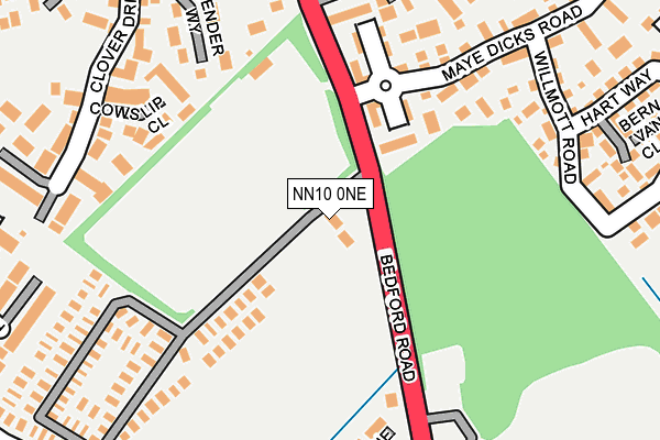 NN10 0NE map - OS OpenMap – Local (Ordnance Survey) NN10 0NE map - OS OpenMap – Local (Ordnance Survey)