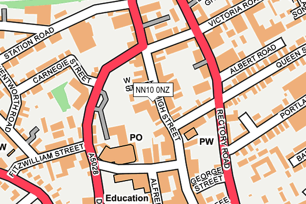 NN10 0NZ map - OS OpenMap – Local (Ordnance Survey) NN10 0NZ map - OS OpenMap – Local (Ordnance Survey)