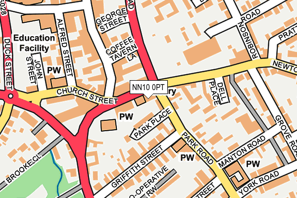 NN10 0PT map - OS OpenMap – Local (Ordnance Survey) NN10 0PT map - OS OpenMap – Local (Ordnance Survey)