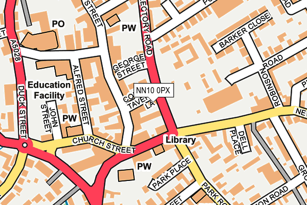 NN10 0PX map - OS OpenMap – Local (Ordnance Survey) NN10 0PX map - OS OpenMap – Local (Ordnance Survey)