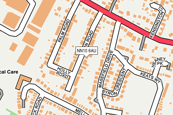 NN10 6AU map - OS OpenMap – Local (Ordnance Survey) NN10 6AU map - OS OpenMap – Local (Ordnance Survey)