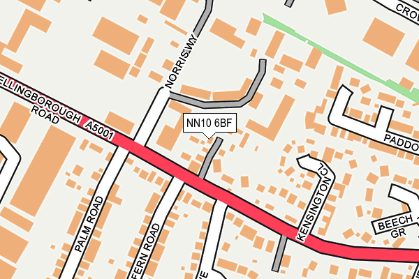 NN10 6BF map - OS OpenMap – Local (Ordnance Survey) NN10 6BF map - OS OpenMap – Local (Ordnance Survey)