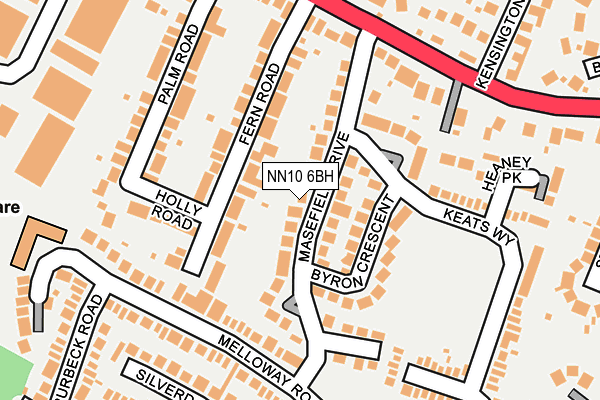 NN10 6BH map - OS OpenMap – Local (Ordnance Survey) NN10 6BH map - OS OpenMap – Local (Ordnance Survey)